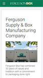 Mobile Screenshot of fergusonbox.com